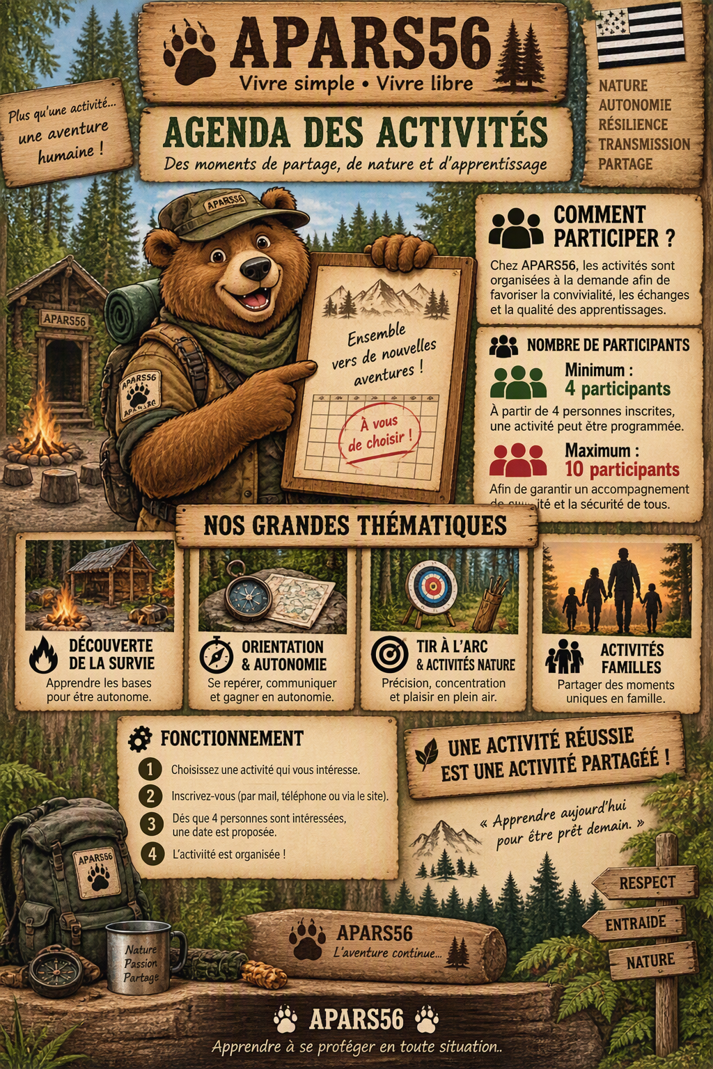 Agenda des activites